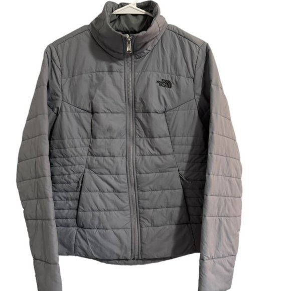 The North Face Jackets & Blazers - Women's The North Face Quilted Insulated Lightweight Puffer Jacket Grey SMALL